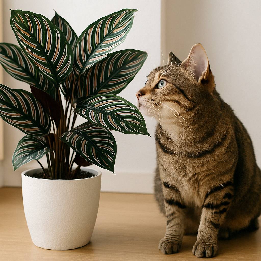 Ist die Calathea giftig für Katzen? Alles, was du wissen musst