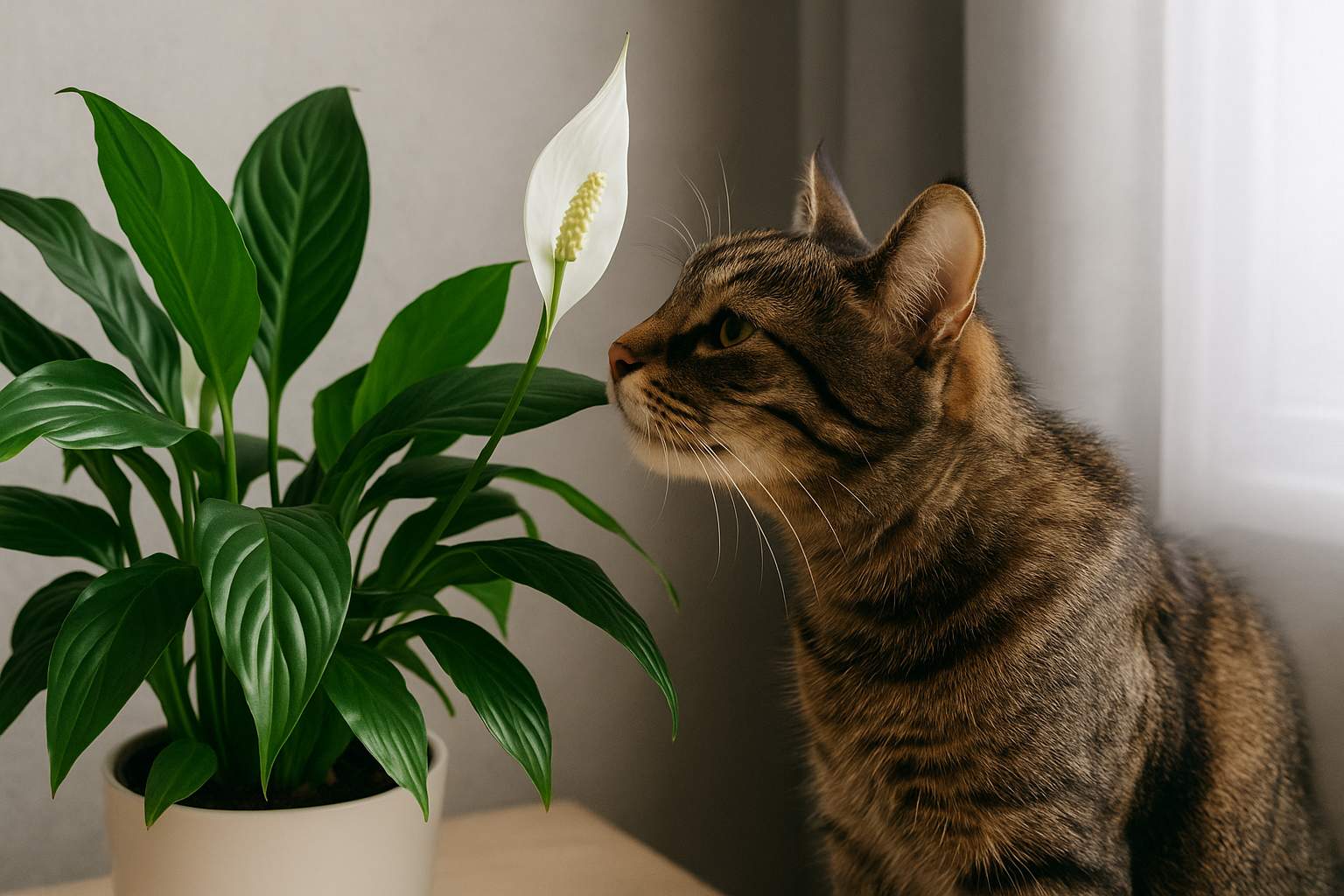 Ist dein Einblatt giftig für Katzen?