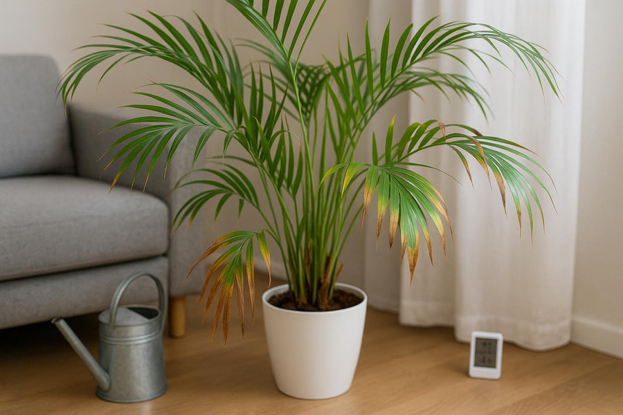 Goldfruchtpalme Pflegefehler – 7 Fehler & Soforthilfe