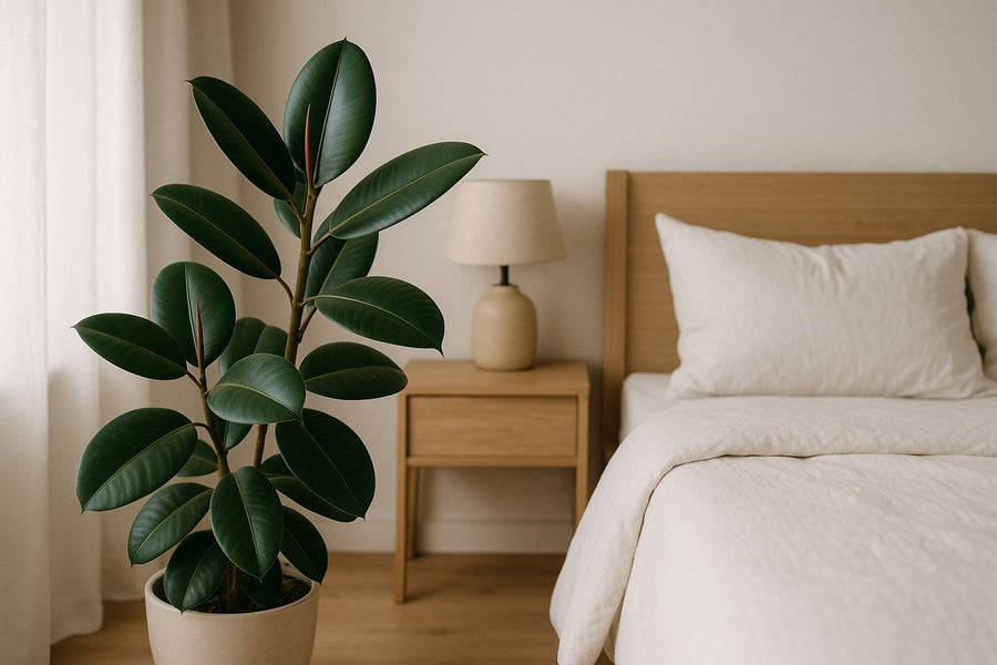 Gummibaum im Schlafzimmer: sinnvoll oder nicht?