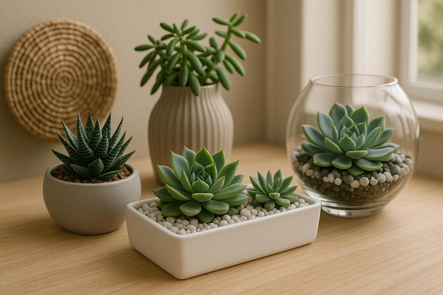 Kreative Ideen für moderne Deko mit Sukkulenten