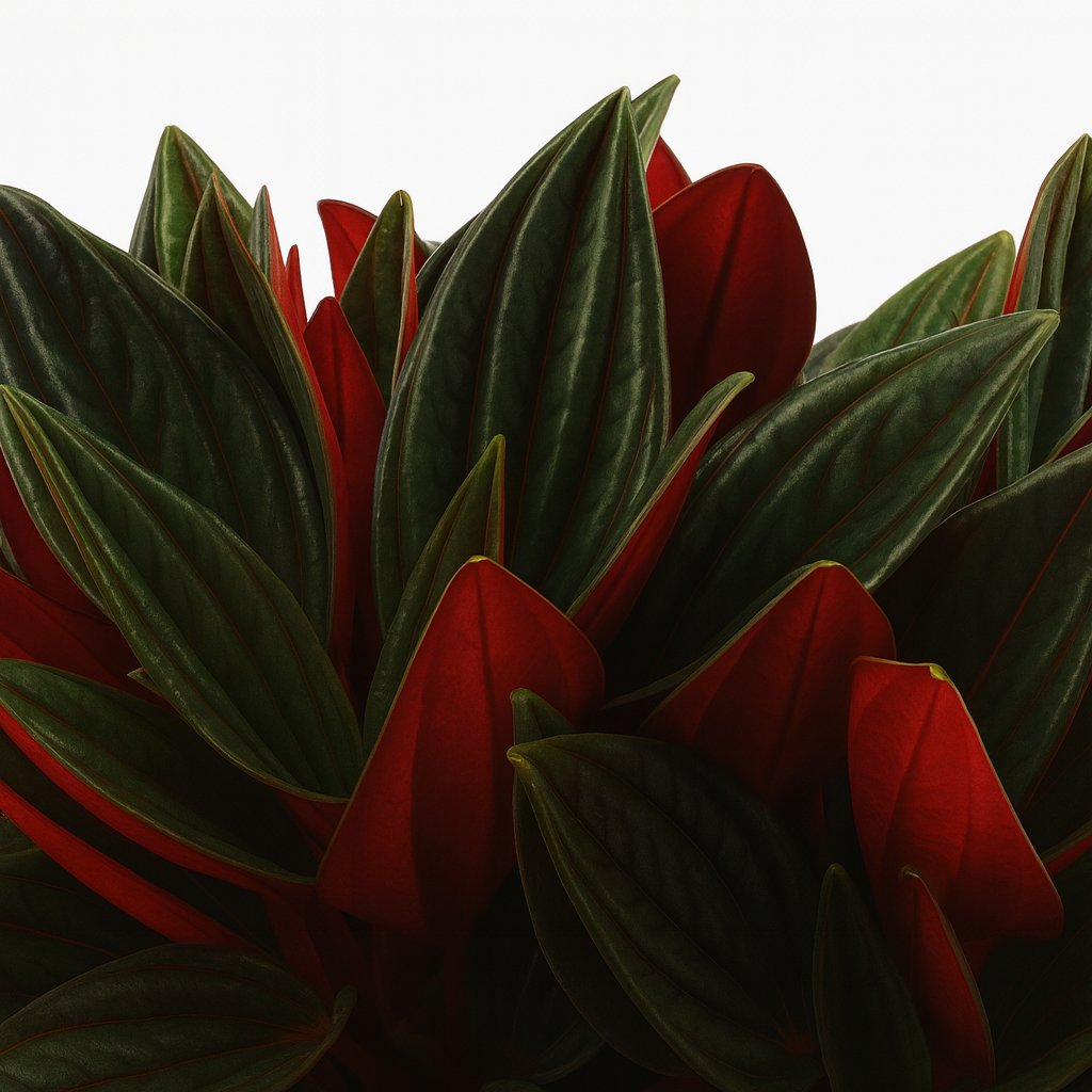 Peperomia Caperata Rosso - 15cm