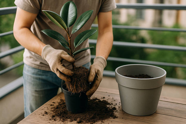 Gummibaum umtopfen: So bleibt dein Ficus gesund und prächtig