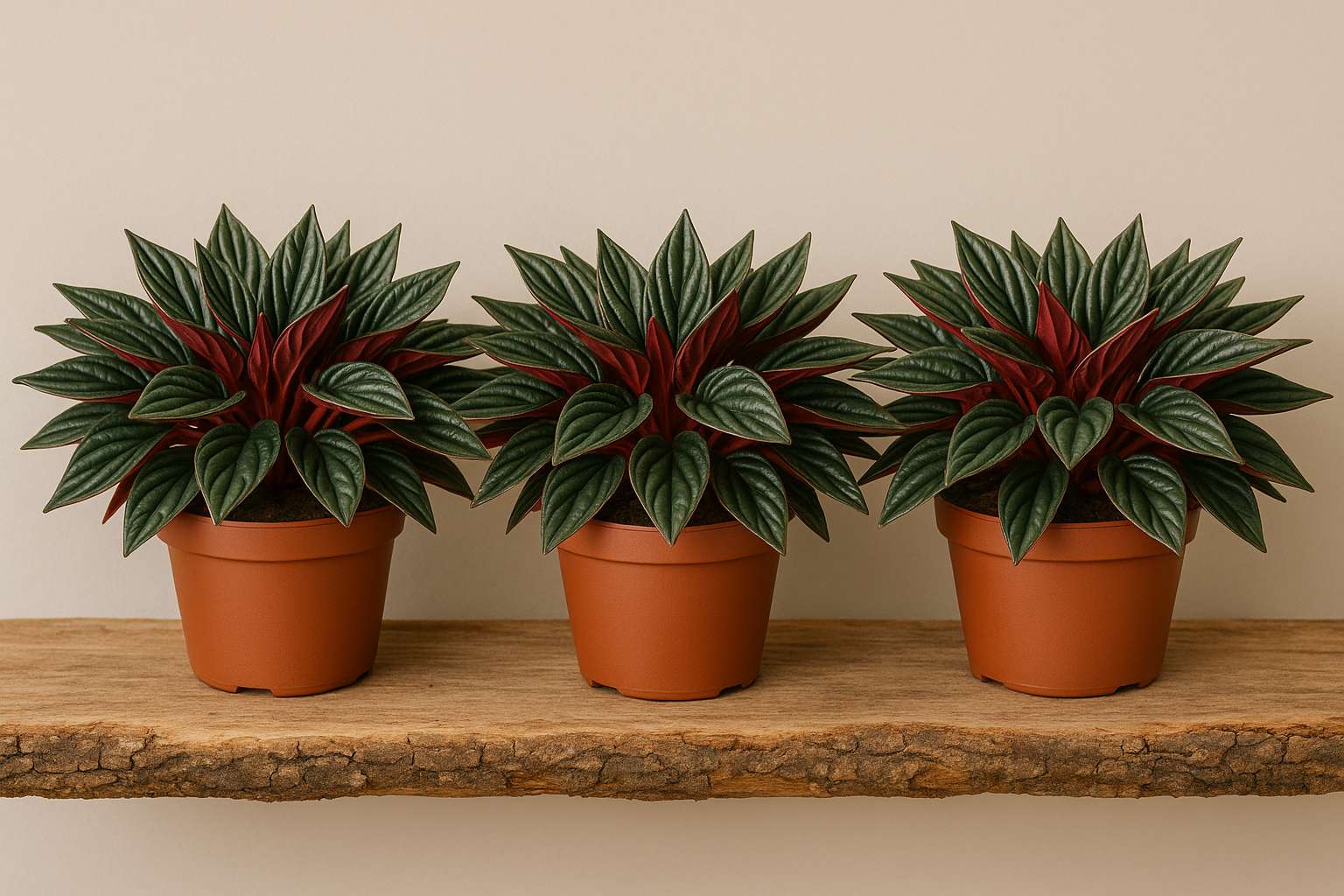 Peperomia Caperata Rosso kaufen