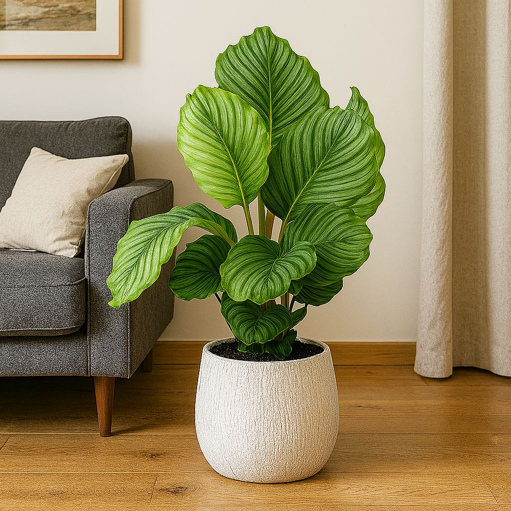 Calathea Orbifolia - 60cm-Nahaufnahme