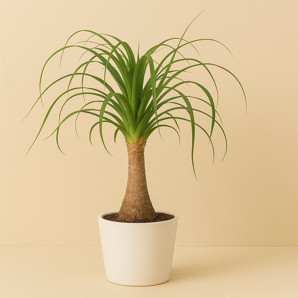Beaucarnea Nolina - 50cm in einem modernen Studio mit modernem Topf