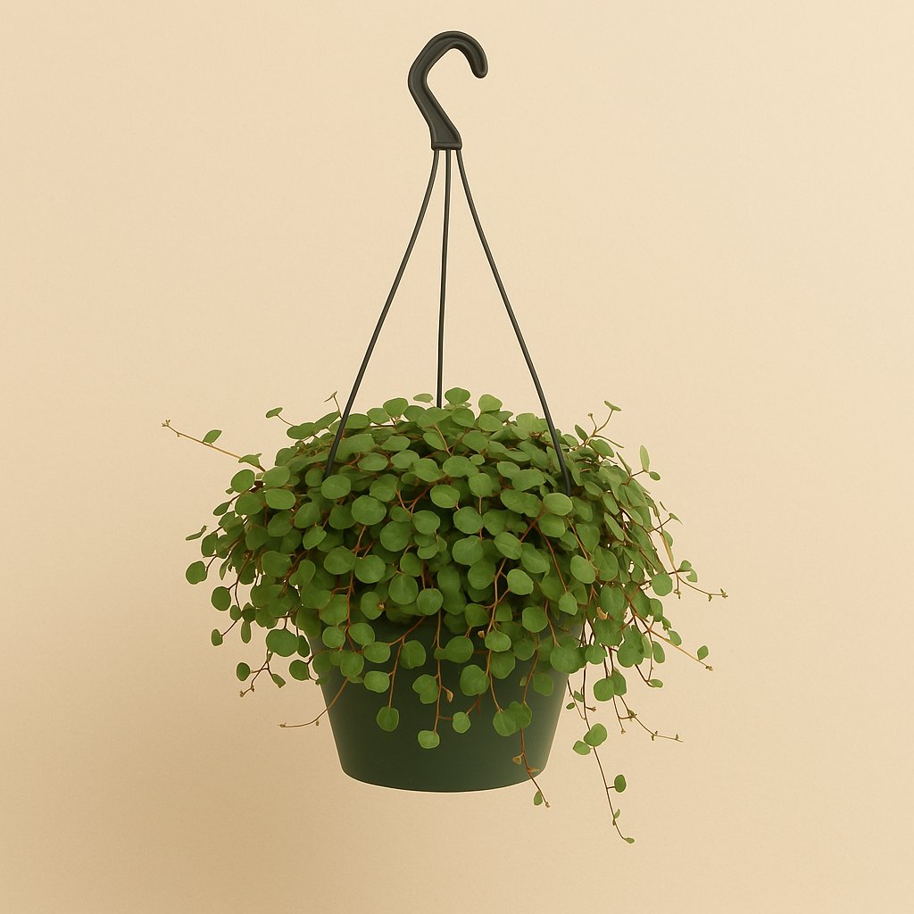 Peperomia Pepperspot - 25cm in einem modernen Studio mit modernem Topf