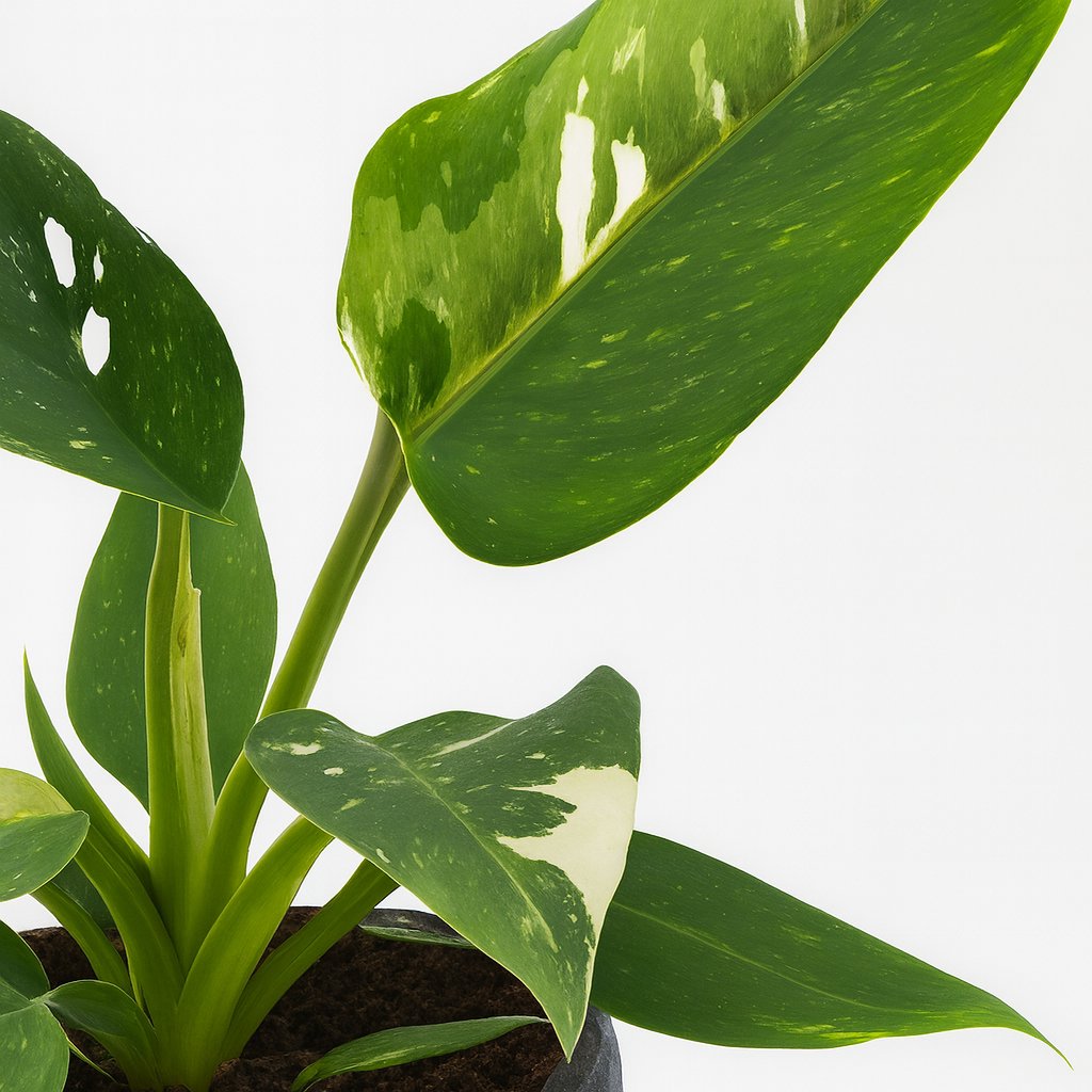Philodendron White Princess - 25cm-Nahaufnahme