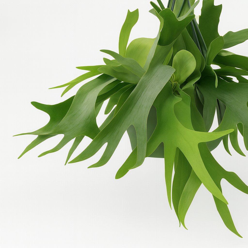 Platycerium Hertshoorn hängend - 50cm